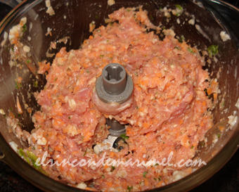 carne de pavo picada