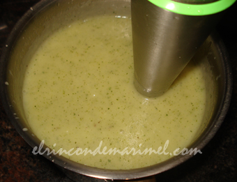 crema de calabacín