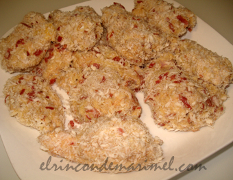 alitas de pollo rebozadas