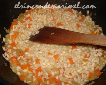 risotto de calabaza
