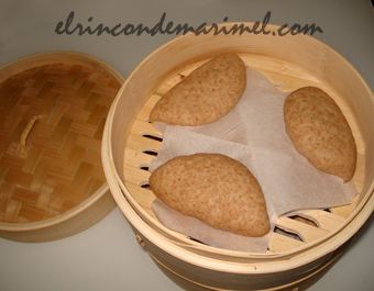 bollos al vapor o Bao Buns