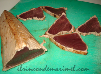 tataki de atún