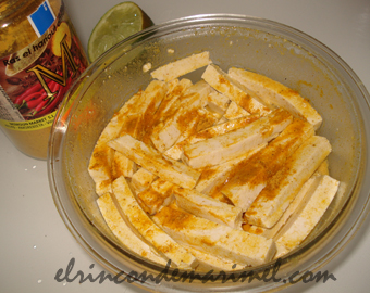 tofu marinado