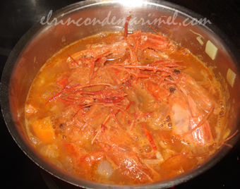 bisque de carabineros