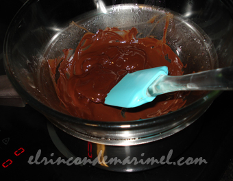 fundir chocolate la baño maría