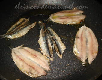 boquerones a la plancha