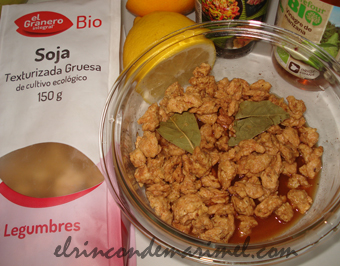 soja texturizada abobada