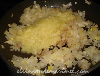 sofrito cebolla puerro
