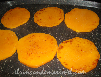 calabaza a la plancha
