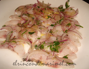 ceviche de corvina