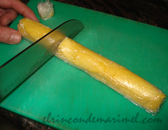 canelones de mango rellenos de arroz con leche