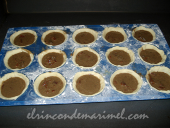 tartaletas de chipirones