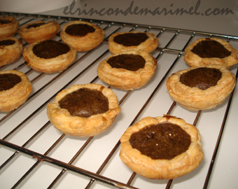 tartaletas de chipirones