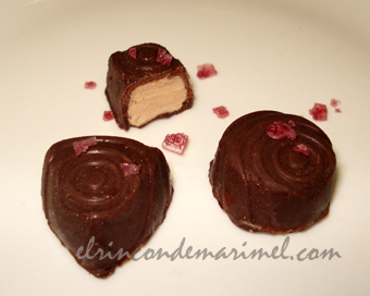 bombones de foie al punto de sal