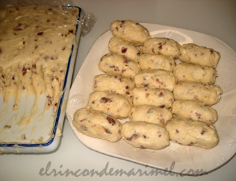 masa de croquetas de jamón