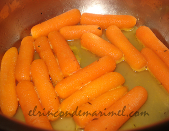 zanahorías con naranja