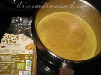 cuscús integral a la naranja