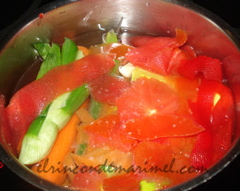 caldo de verduras