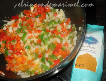 sofrito de verduras