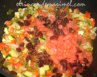 sofrito de verduras