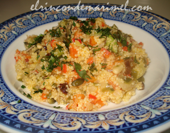 cuscús con verduras