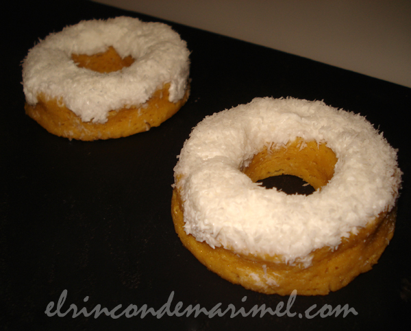 donuts de mango y coco