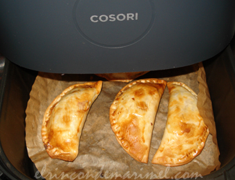 empanadillas en freidora