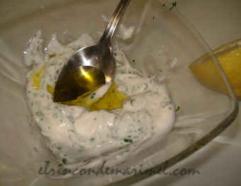 aliño ensalada griega