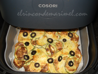 focaccia de calabacín y patata