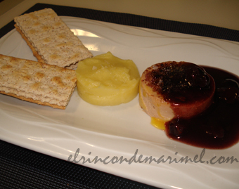 micuit de foie caramelizado al oporto