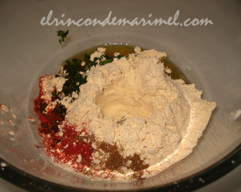 masa galletas de garbanzo