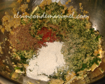 hamburguesas de garbanzos y kale
