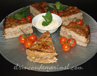 kibbeh pastel libanés