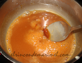 salsa de caramelo
