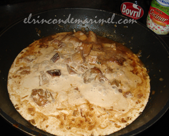 salsa de hongos al jerez