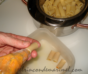 rellenar pasta