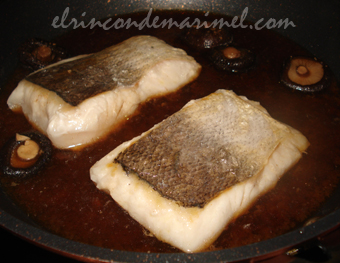 merluza en caldo de miso