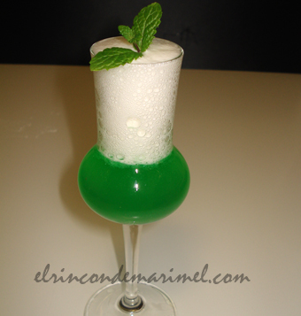 mojito en dos texturas