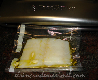 bacalao envasado al vacio