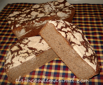 pan de centeno con masa madre