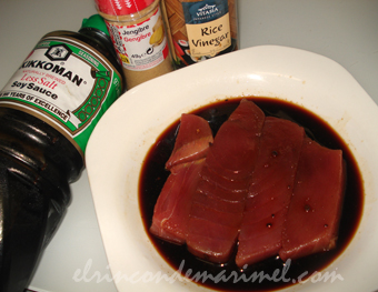 tataki de atún