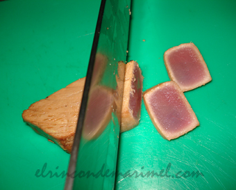tataki de atún
