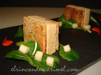 sandwich de pastel de pollo