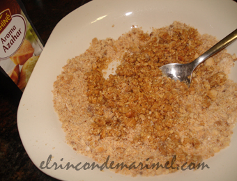 pasta de almendra