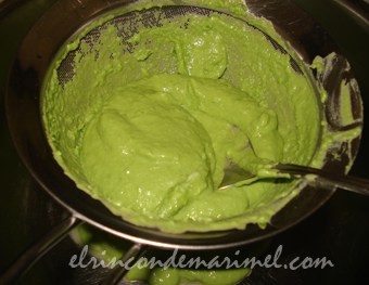 crema de guisantes