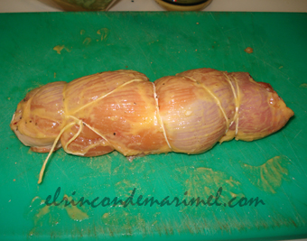 rulo de pollo
