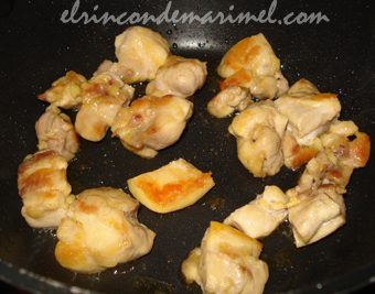 salteado pollo