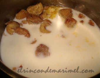 crema de castañas