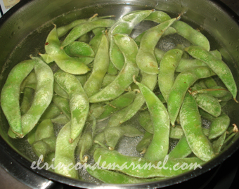 edamame en vaina