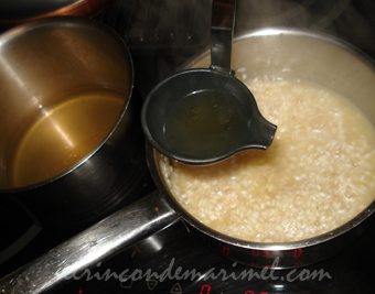 risotto de remolacha